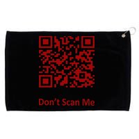 Funny Rick Roll Meme QR Code Scan for Laughs and Fun Grommeted Golf Towel