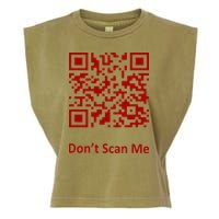 Funny Rick Roll Meme QR Code Scan for Laughs and Fun Garment-Dyed Women's Muscle Tee
