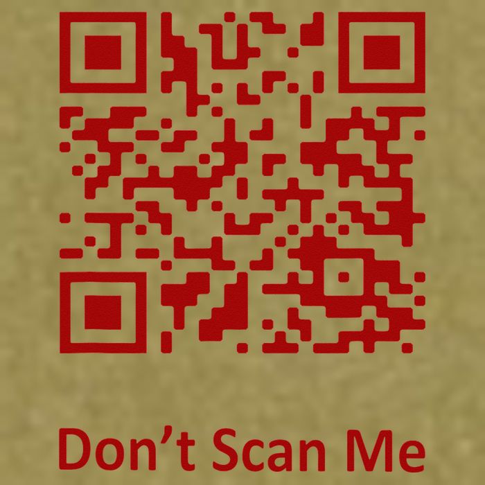 Funny Rick Roll Meme QR Code Scan for Laughs and Fun Garment-Dyed Women's Muscle Tee