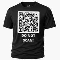 Funny Rick Roll Meme QR Code Do Not Scan Design Performance Shirt