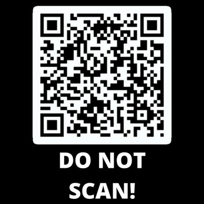 Funny Rick Roll Meme QR Code Do Not Scan Design T-Shirt