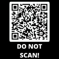 Funny Rick Roll Meme QR Code Do Not Scan Design Daily Commute Backpack