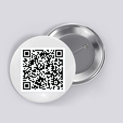 Funny 'Rick Roll QR' Code Scan Prank Meme Design Button