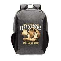Funny Rabbit Reading Book That Is What I Do Vector Backpack