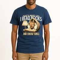 Funny Rabbit Reading Book That Is What I Do Tall T-Shirt