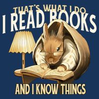 Funny Rabbit Reading Book That Is What I Do Baby Bodysuit