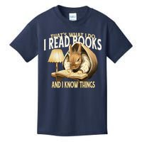 Funny Rabbit Reading Book That Is What I Do Kids T-Shirt