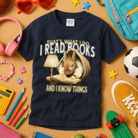 Funny Rabbit Reading Book That Is What I Do Kids T-Shirt