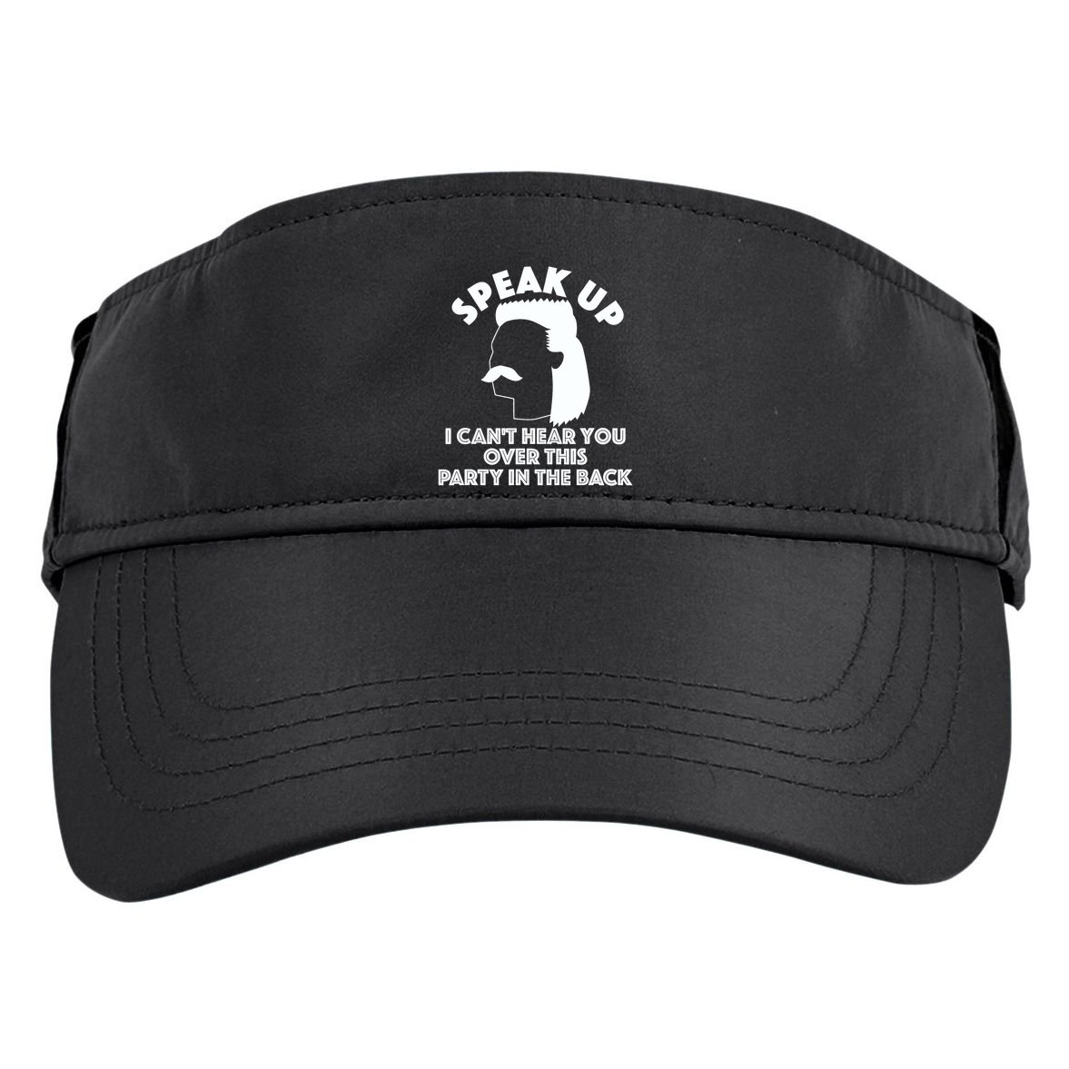 Funny Redneck, Redneck Gift, Funny Redneck Mullet Adult Drive Performance Visor