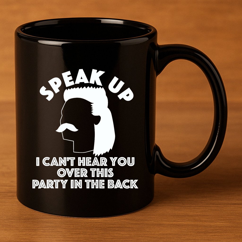 Funny Redneck, Redneck Gift, Funny Redneck Mullet 11oz C Handle Ceramic Mug