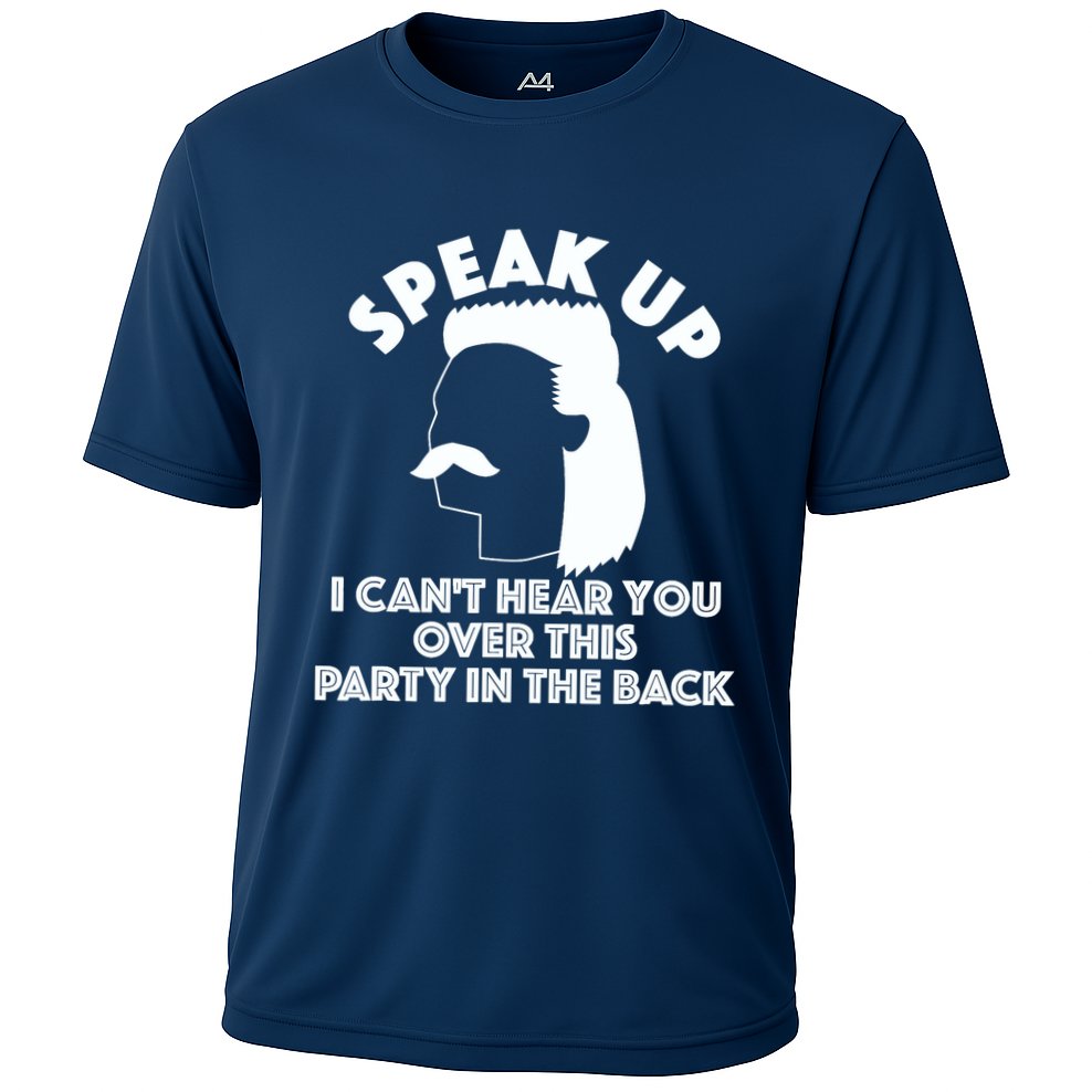 Funny Redneck, Redneck Gift, Funny Redneck Mullet Cooling Performance Crew T-Shirt