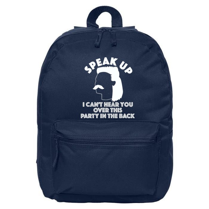 Funny Redneck, Redneck Gift, Funny Redneck Mullet 16 in Basic Backpack