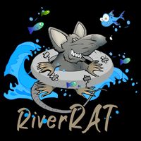 Funny River RAT Tubing Down The River Cooling Performance Crew T-Shirt