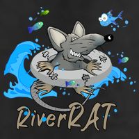 Funny River RAT Tubing Down The River Adult Drive Performance Visor