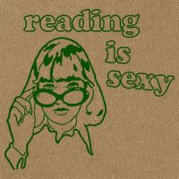 Funny Rory Reading Is Sexy Cotton Canvas Backpack