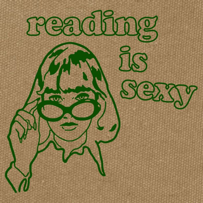 Funny Rory Reading Is Sexy Cotton Canvas Backpack