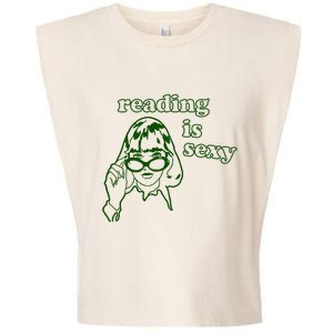 Funny Rory Reading Is Sexy Garment-Dyed Women's Muscle Tee