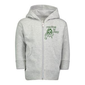 Funny Rory Reading Is Sexy Toddler Zip Fleece Hoodie