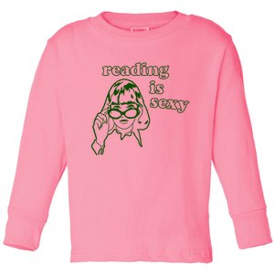 Funny Rory Reading Is Sexy Toddler Long Sleeve Shirt