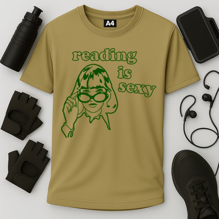 Funny Rory Reading Is Sexy Cooling Performance Crew T-Shirt