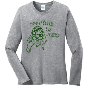 Funny Rory Reading Is Sexy Ladies Long Sleeve Shirt