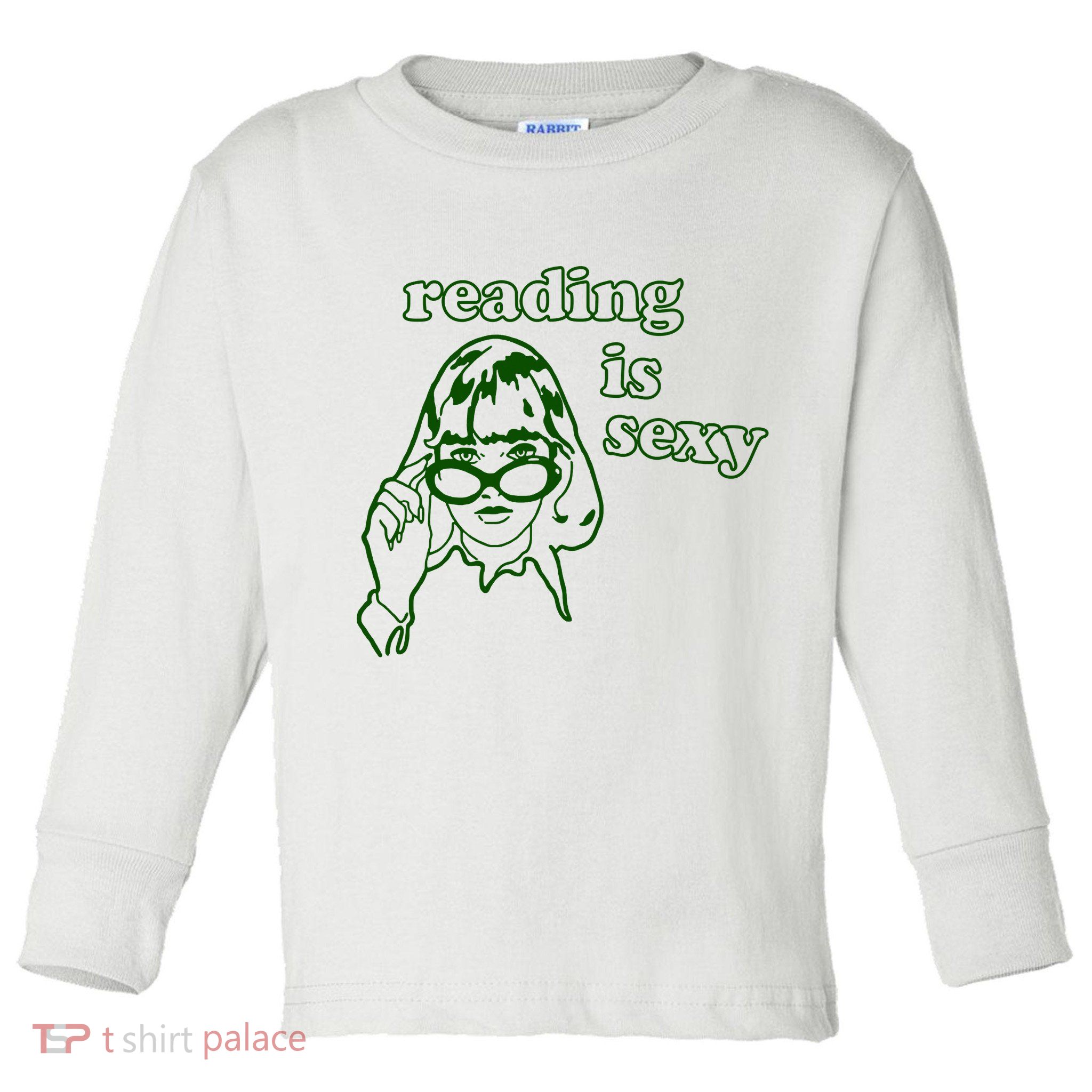 Funny Rory Reading Is Sexy Toddler Long Sleeve Shirt