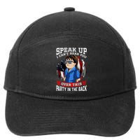 Funny Redneck Redneck Funny Redneck Mullet 7-Panel Snapback Hat