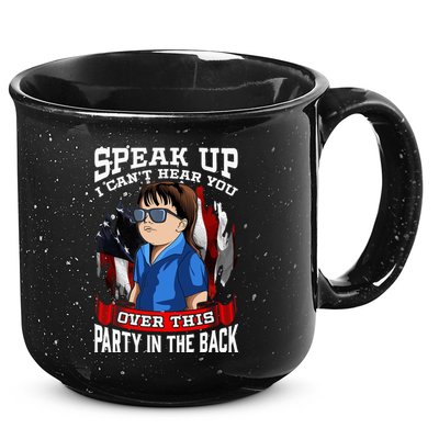 Funny Redneck Redneck Funny Redneck Mullet 15oz Campfire Ceramic Mug