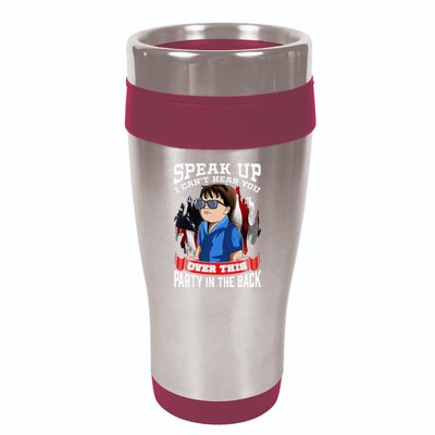 Funny Redneck Redneck Funny Redneck Mullet 16oz Travel Tumbler