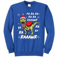 Fa Ra Ra Ra Rawr T Rex Funny Dinosaur Ugly Christmas Gift Sweatshirt