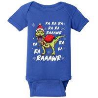 Fa Ra Ra Ra Rawr T Rex Funny Dinosaur Ugly Christmas Gift Baby Bodysuit