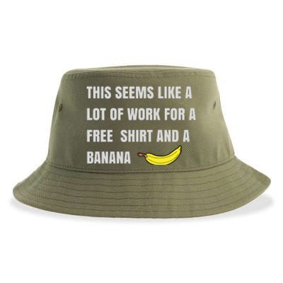 Funny Running Race For Runners And Half Marathon Sustainable Bucket Hat