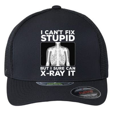 Funny Radiologist Rad Tech Xray Radiologist Flexfit Unipanel Trucker Cap