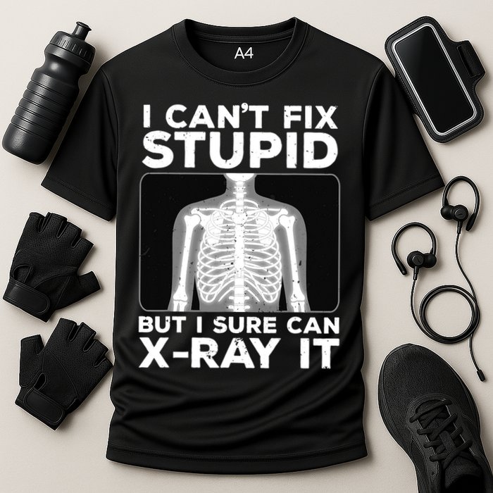 Funny Radiologist Rad Tech Xray Radiologist Cooling Performance Crew T-Shirt