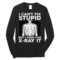 Funny Radiologist Rad Tech Xray Radiologist Long Sleeve Shirt