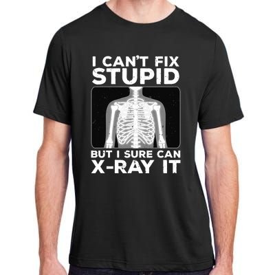 Funny Radiologist Rad Tech Xray Radiologist Adult ChromaSoft Performance T-Shirt