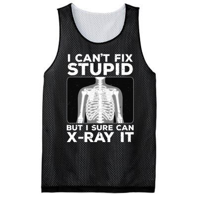 Funny Radiologist Rad Tech Xray Radiologist Mesh Reversible Basketball Jersey Tank