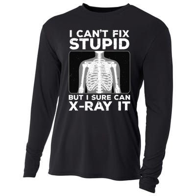 Funny Radiologist Rad Tech Xray Radiologist Cooling Performance Long Sleeve Crew