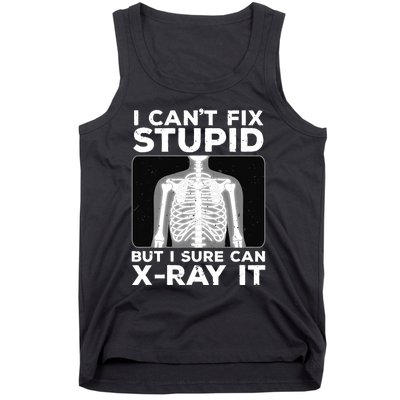 Funny Radiologist Rad Tech Xray Radiologist Tank Top