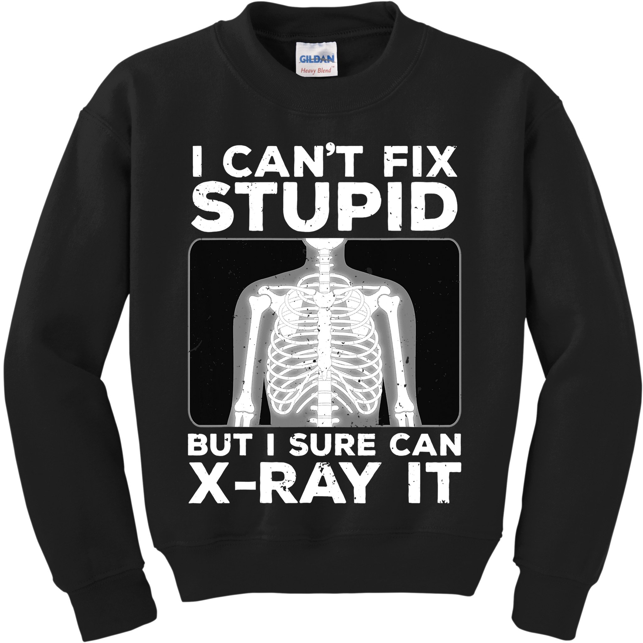 Funny Radiologist Rad Tech Xray Radiologist Kids Sweatshirt