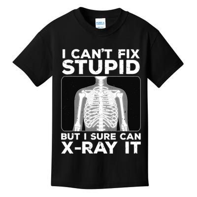 Funny Radiologist Rad Tech Xray Radiologist Kids T-Shirt
