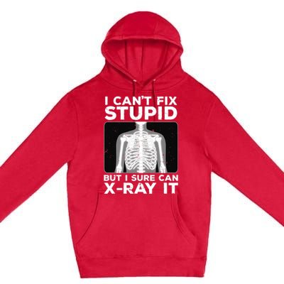 Funny Radiologist Rad Tech Xray Radiologist Premium Pullover Hoodie