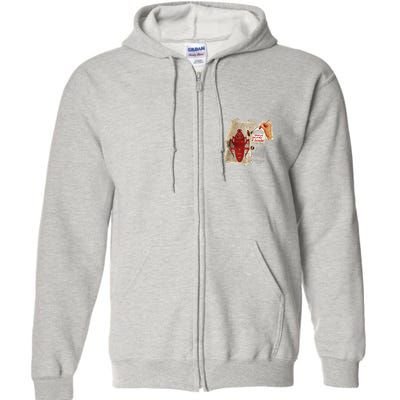 Fallout Radroach Retro Ad Full Zip Hoodie