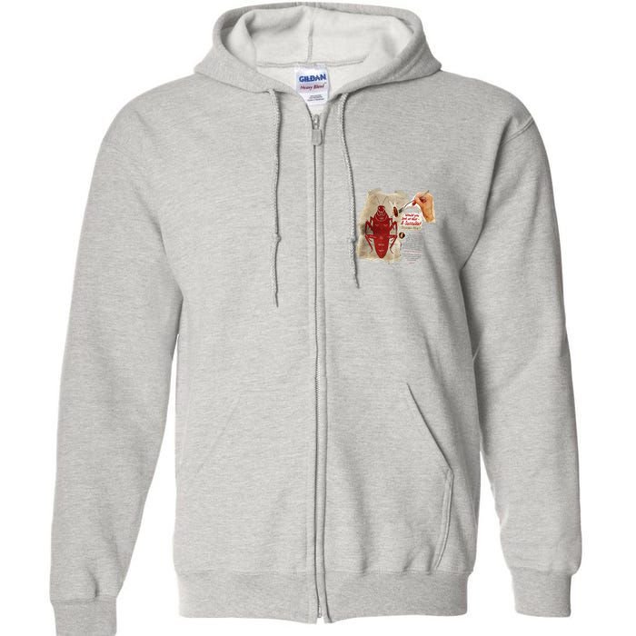Fallout Radroach Retro Ad Full Zip Hoodie
