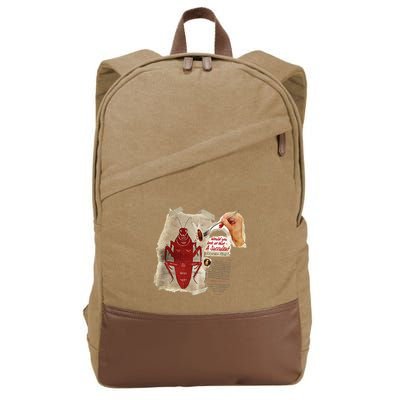 Fallout Radroach Retro Ad Cotton Canvas Backpack