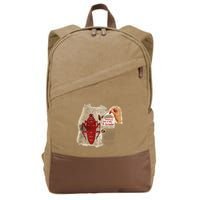 Fallout Radroach Retro Ad Cotton Canvas Backpack