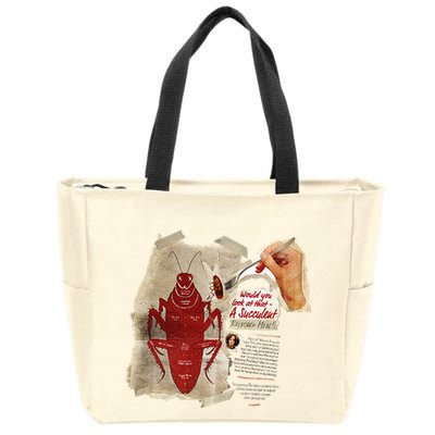 Fallout Radroach Retro Ad Zip Tote Bag