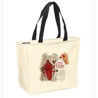 Fallout Radroach Retro Ad Zip Tote Bag