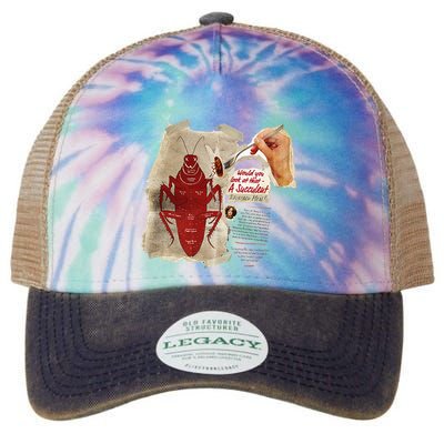 Fallout Radroach Retro Ad Legacy Tie Dye Trucker Hat