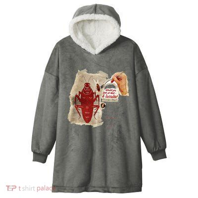 Fallout Radroach Retro Ad Hooded Wearable Blanket